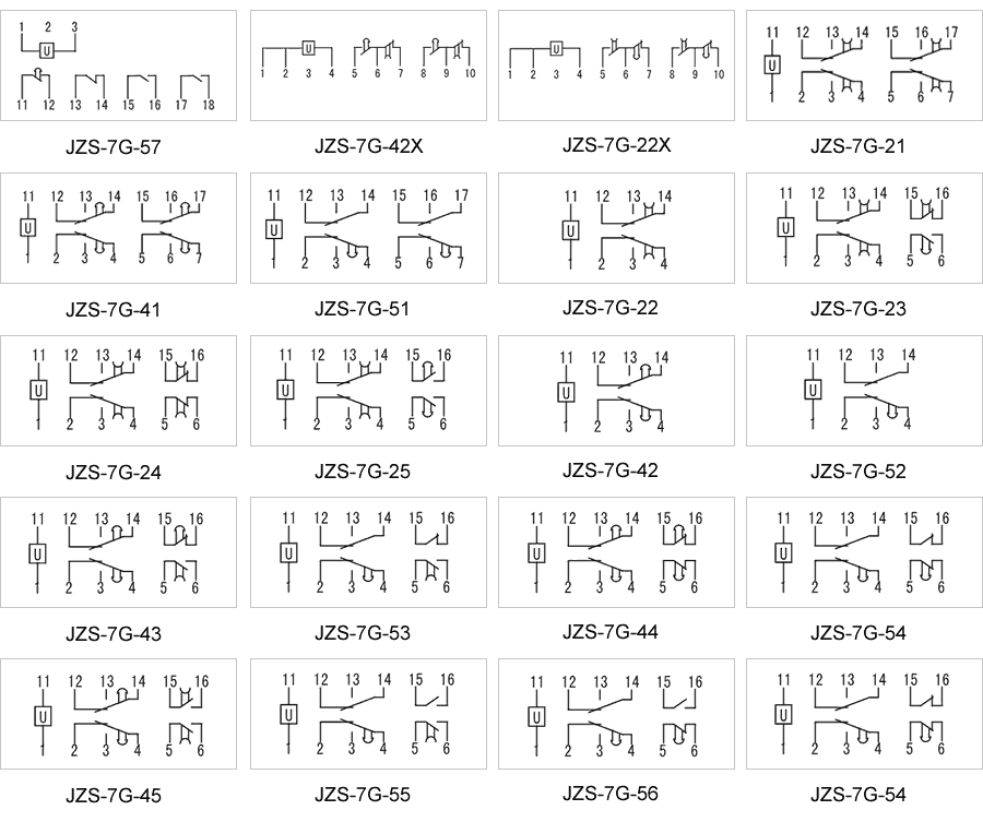 JZS-7G-53內部接線圖